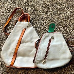 Mommy and Me Vera Pelle Made in Italy leather bags